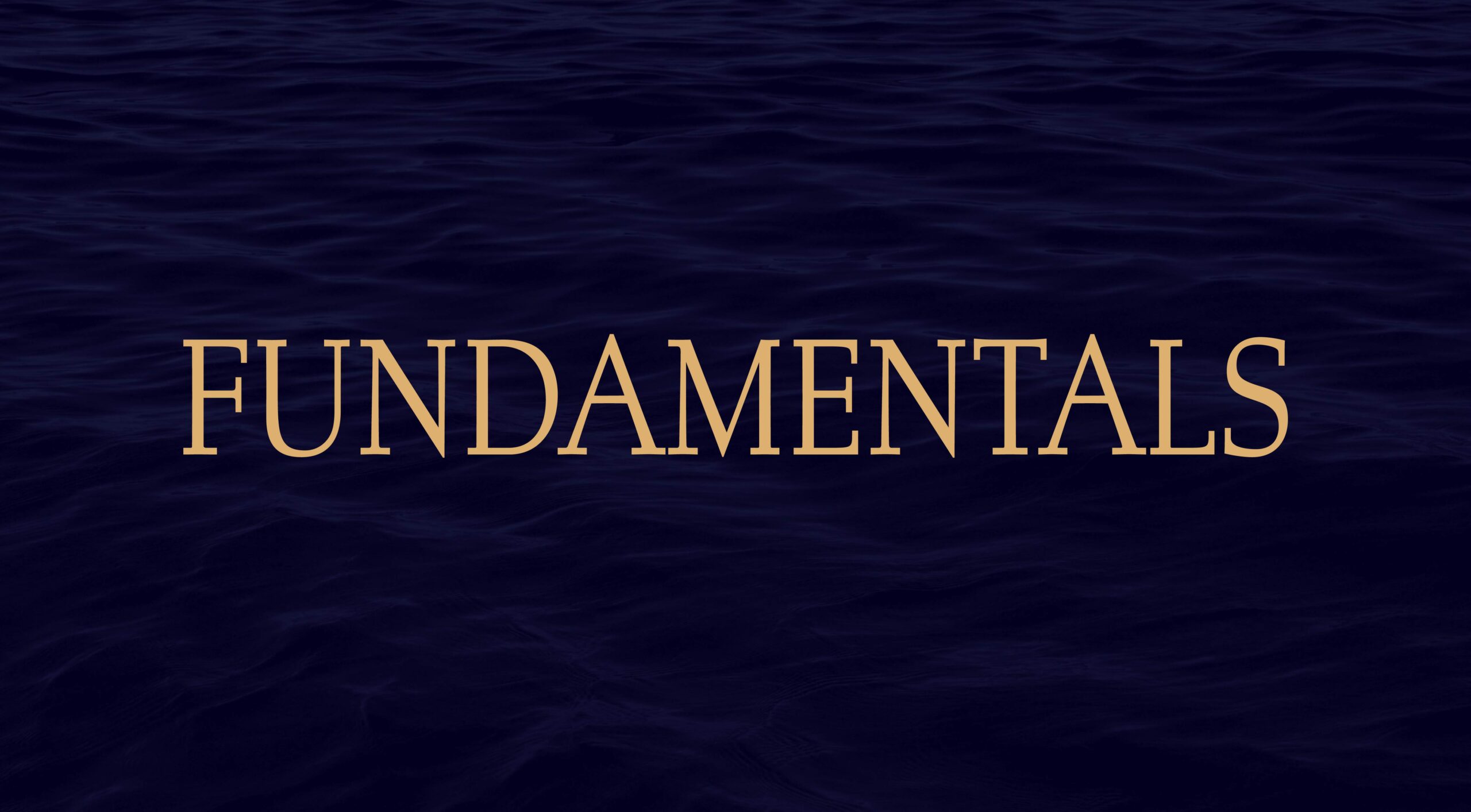 FUNDAMENTALS