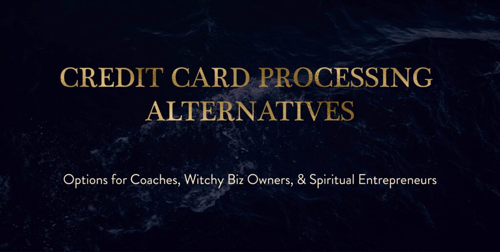 Credit Card Processing Alternatives